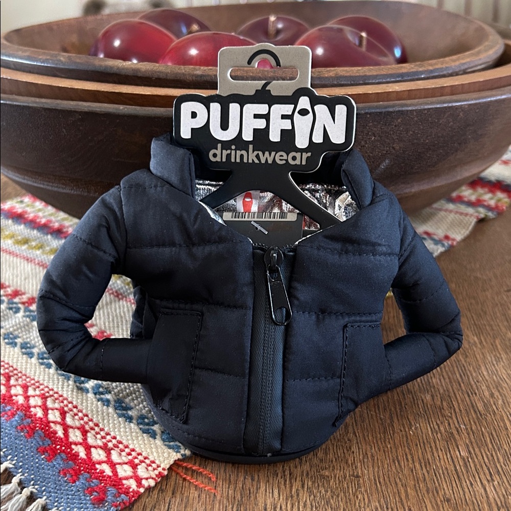 Puffin Coozie Drink Holder NWT